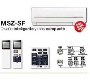 MULTI SPLIT  PARED MXZ-2C30VA + (2)MSZ-SF15VA