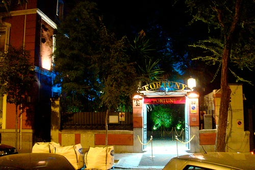 PALACIO FORTUNY Restaurante/Discoteca.